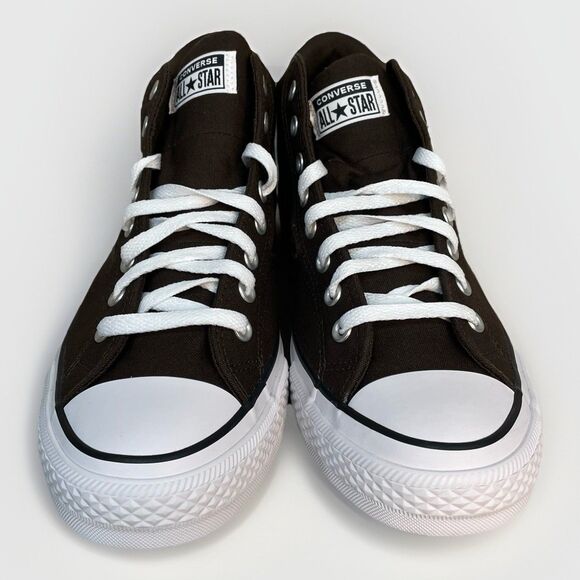 Converse CTAS Malden Street Mid Top Men 11.5 Canvas Shoes A11708F Grind Coffee - Picture 4 of 9